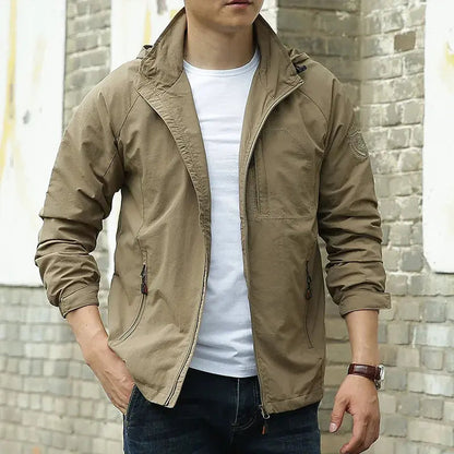 Veste d'extérieur légère et respirante pour homme