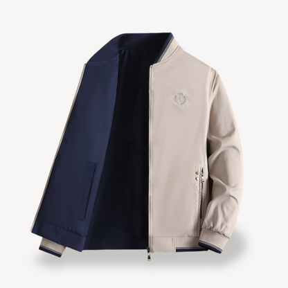 Blouson bombardier pour homme léger coupe ajustée couleurs variées