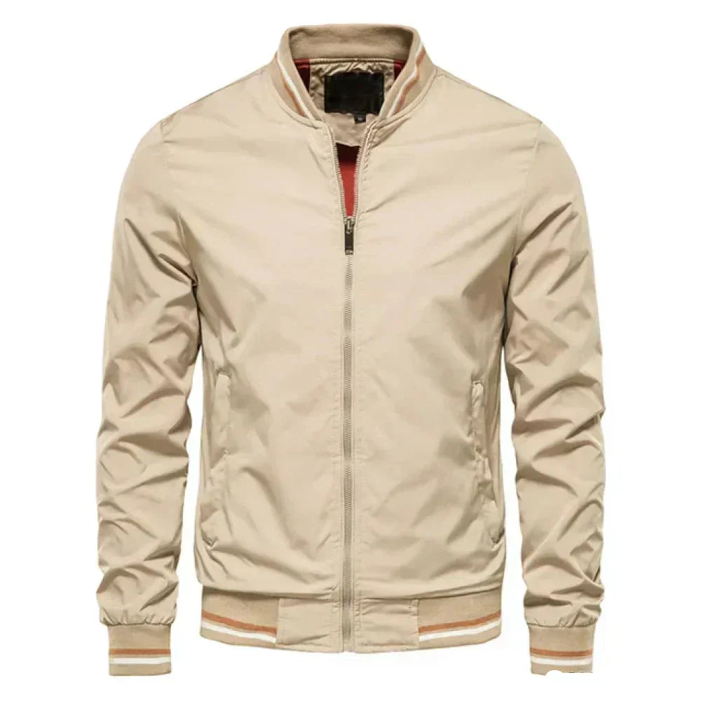 Veste d'été légère rayée pour homme