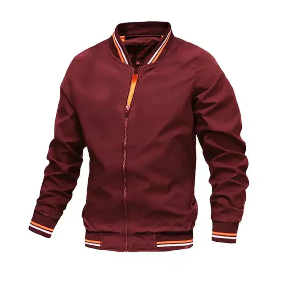 Veste d'été légère rayée pour homme