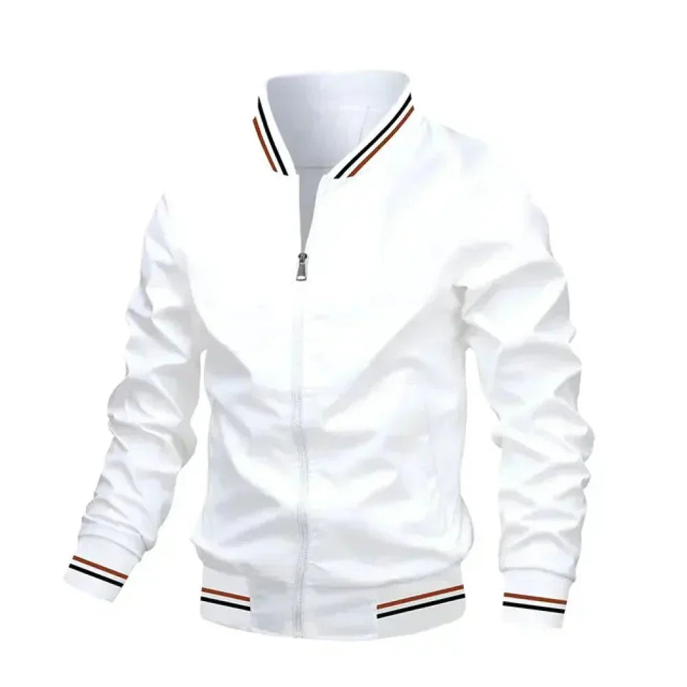 Veste d'été légère rayée pour homme
