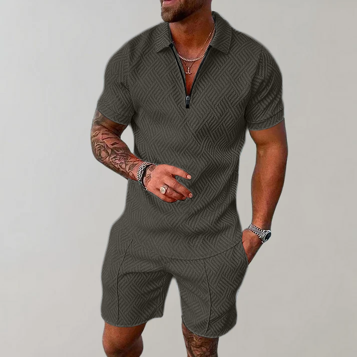 Ensemble de sport homme, 2 pièces Polo et short