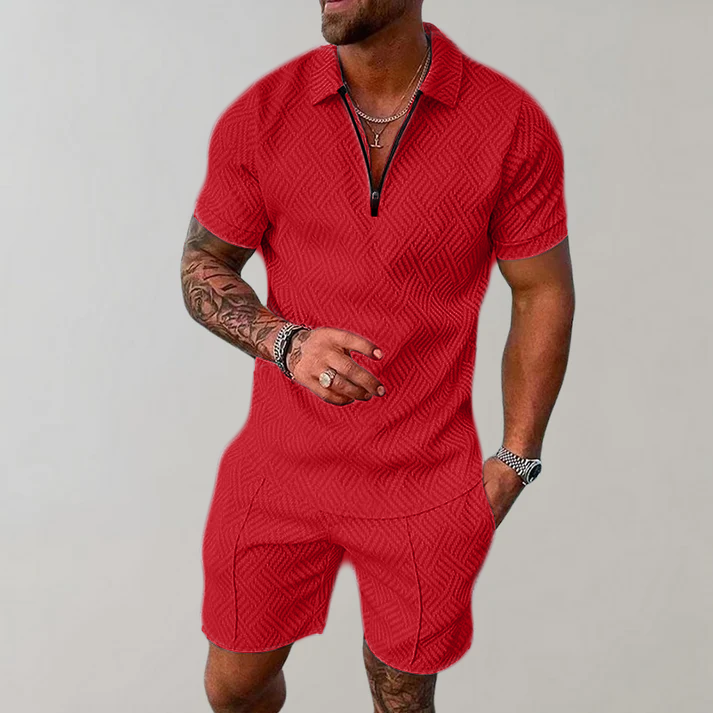 Ensemble de sport homme, 2 pièces Polo et short