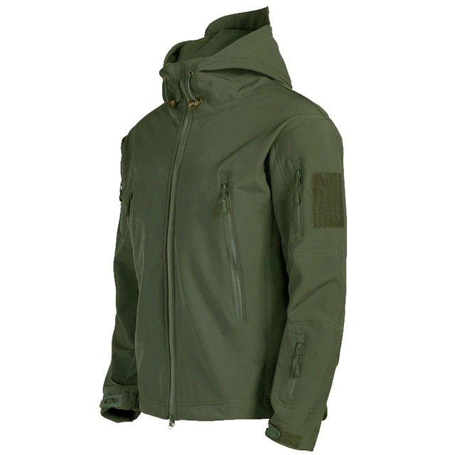 Veste softshell homme imperméable à capuche