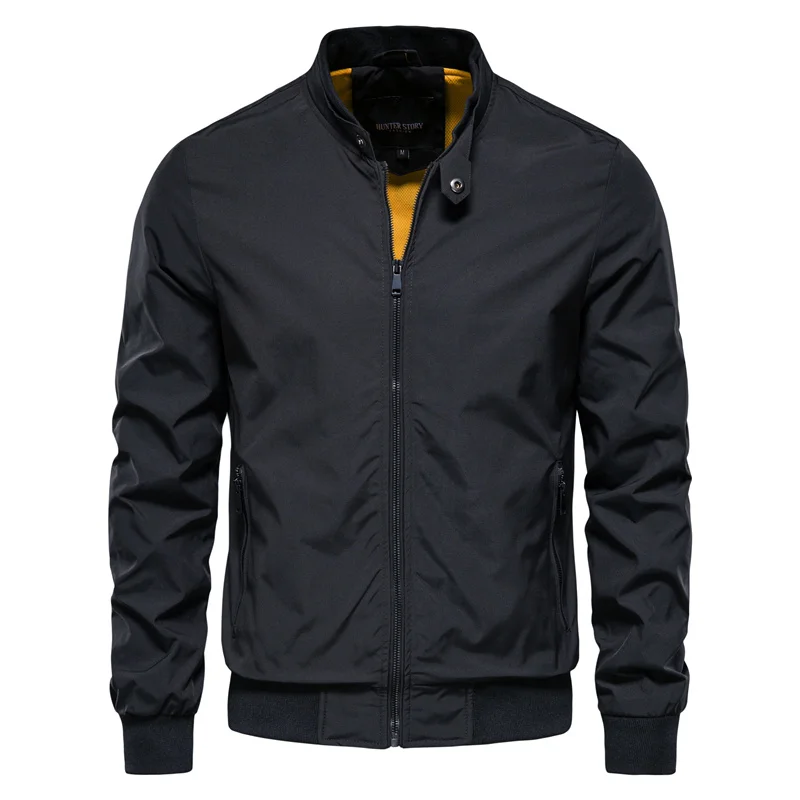 Herren Bomberjacke Sportlich Leicht - IdealeKleiden