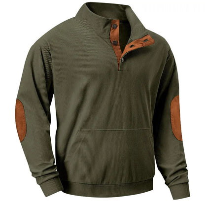 Pull pour homme élégant à col montant