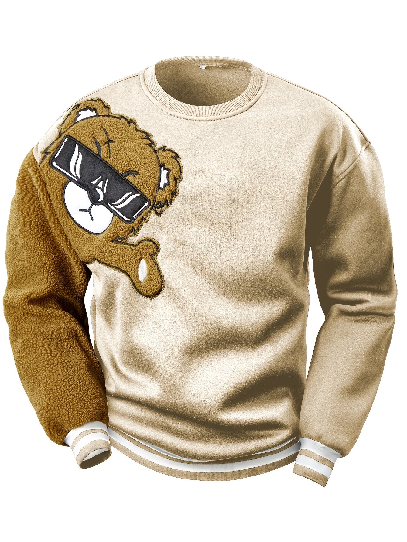 Sweat-shirt homme Ours de dessin animé Cadeau amusant