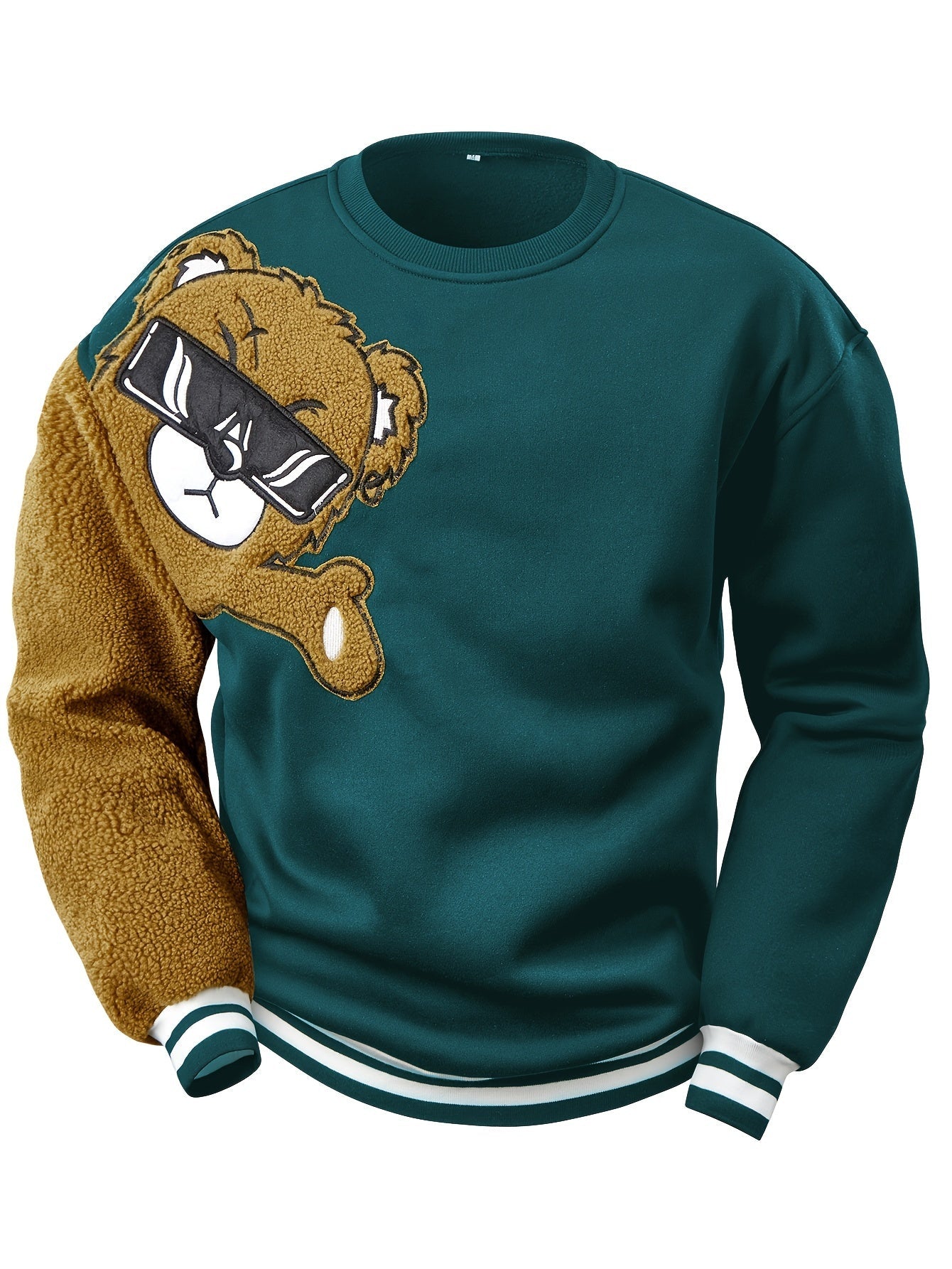 Sweat-shirt homme Ours de dessin animé Cadeau amusant