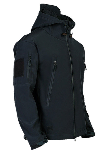 Herren Outdoor Softshell Jacke Wasserfest Winddicht - IdealeKleiden
