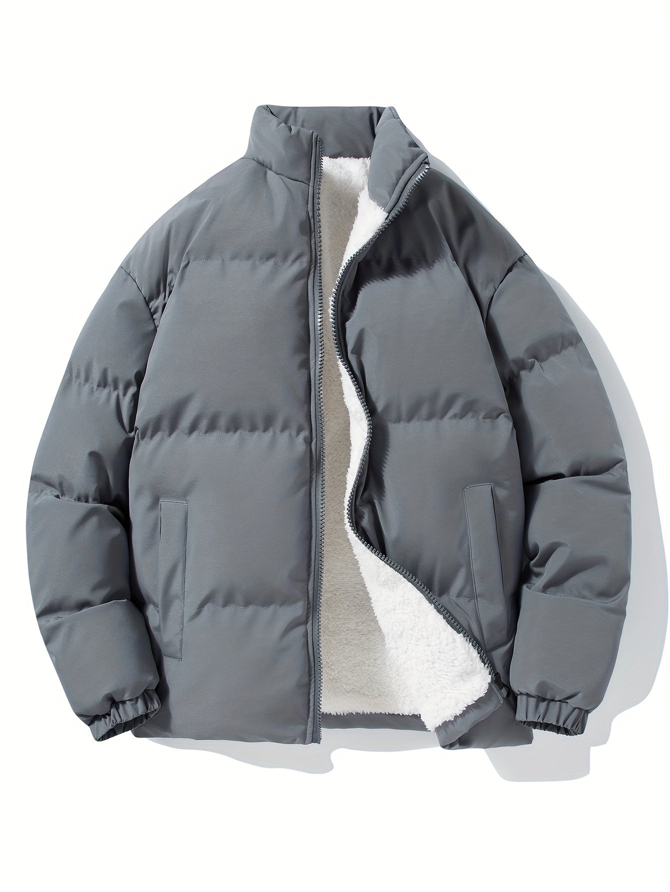 Blouson d'hiver pour hommes, isolation polaire