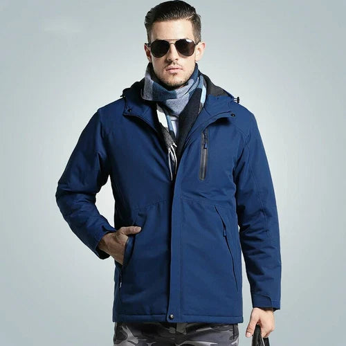 Parka de printemps imperméable pour homme