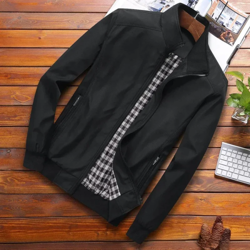 Veste d'été pour homme, coupe-vent, légère et élégante