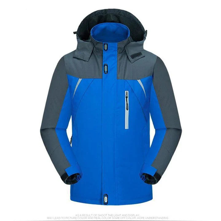 Veste d'hiver homme bicolore moderne