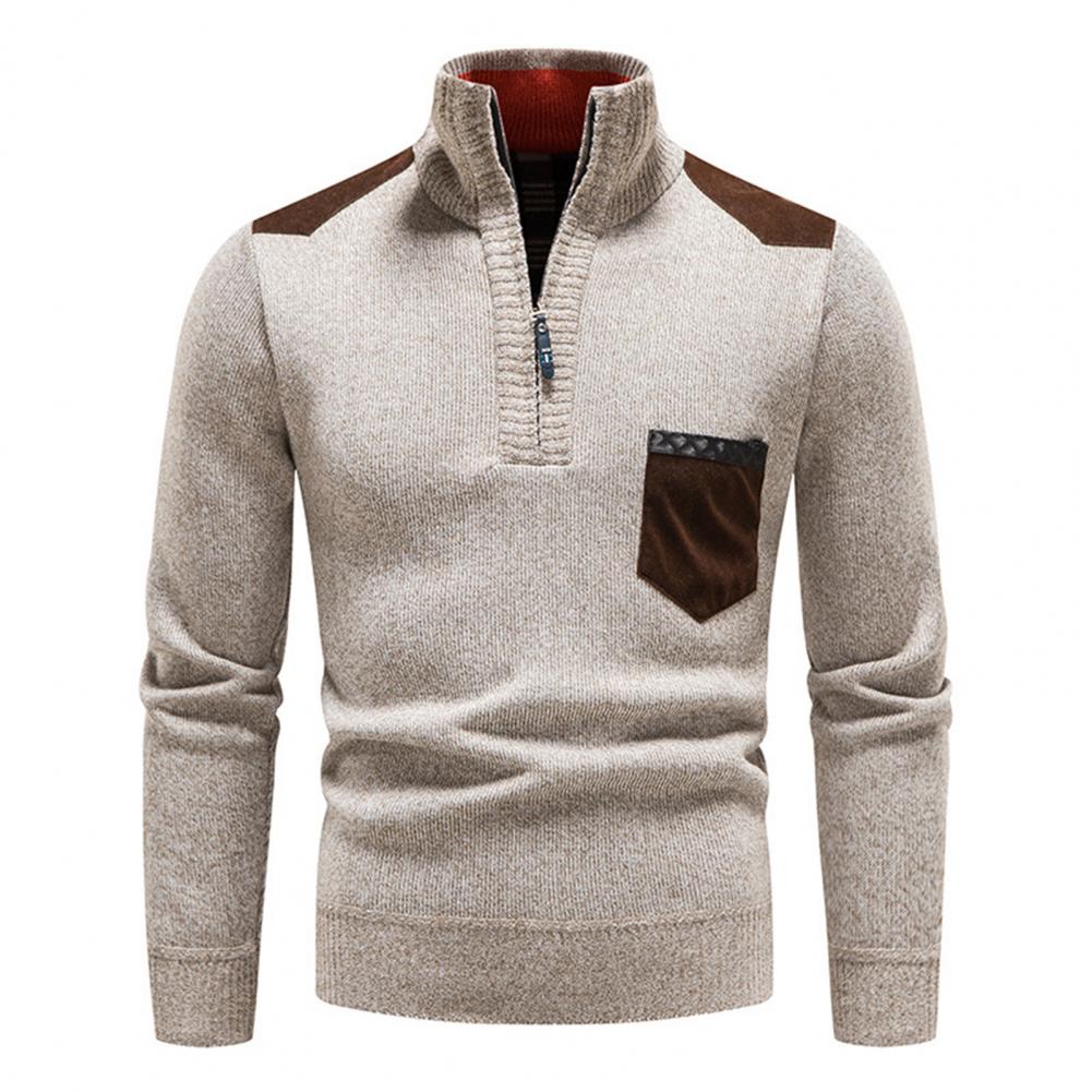 Pull Homme Laine Mérinos Qualité Chaude