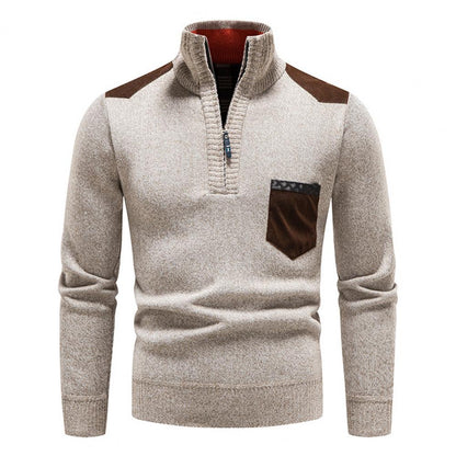 Pull Homme Laine Mérinos Qualité Chaude