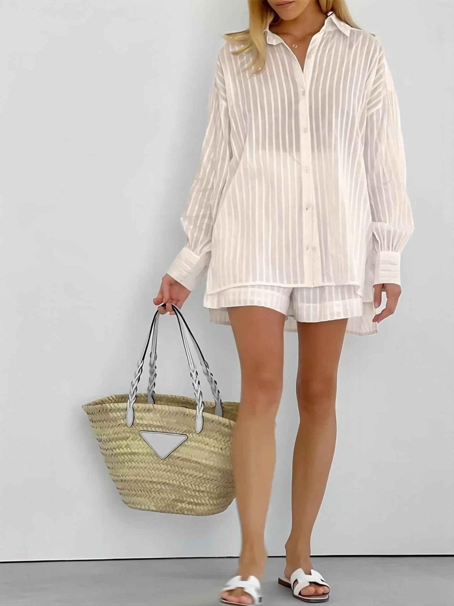 Robe d'été rayures couleurs pastel