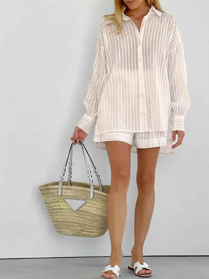 Robe d'été rayures couleurs pastel