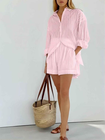 Robe d'été rayures couleurs pastel