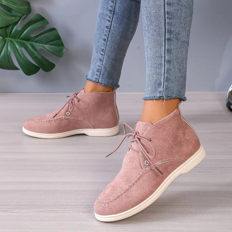 Elegante Leder Schuhe Damen Stiletto - IdealeKleiden