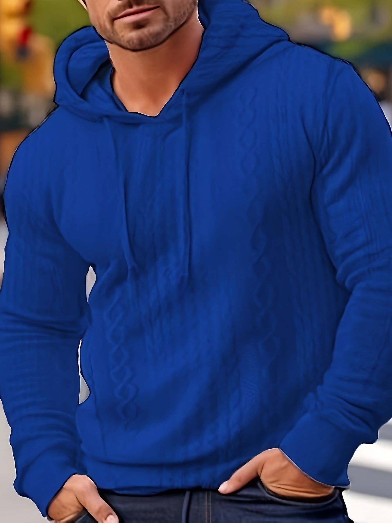 Sweat à capuche élégant pour homme au design moderne