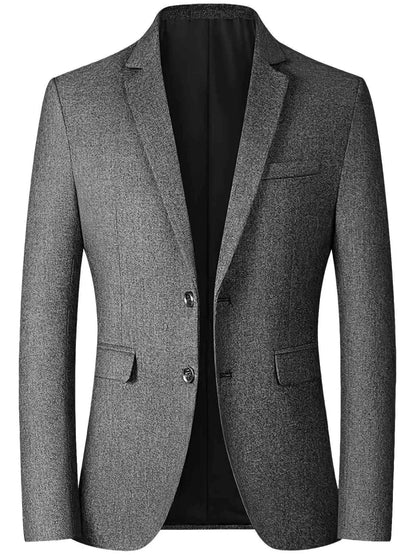 Veste de costume élégante cintrée pour homme