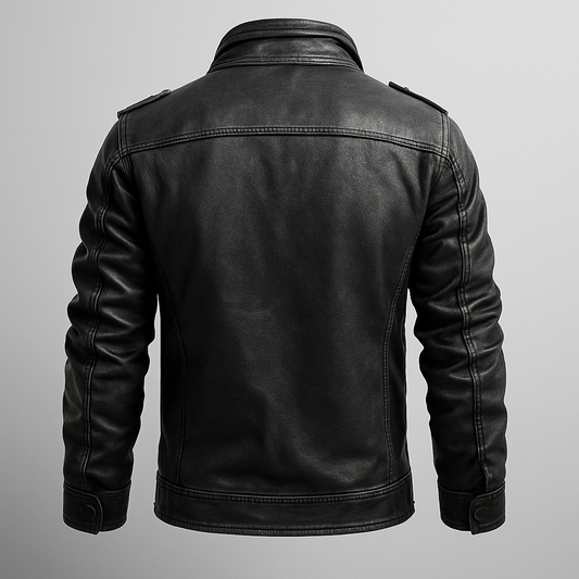 Elegante Lederjacke | Stilvolles Echtleder für Damen und Herren - IdealeKleiden
