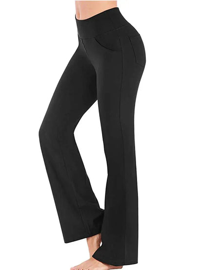 Pantalon femme moderne coupe évasée