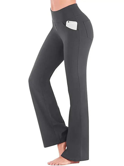 Pantalon femme moderne coupe évasée