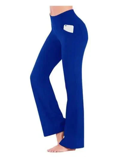 Pantalon femme moderne coupe évasée