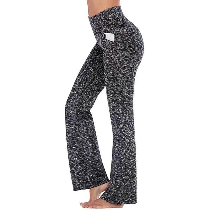 Pantalon femme moderne coupe évasée
