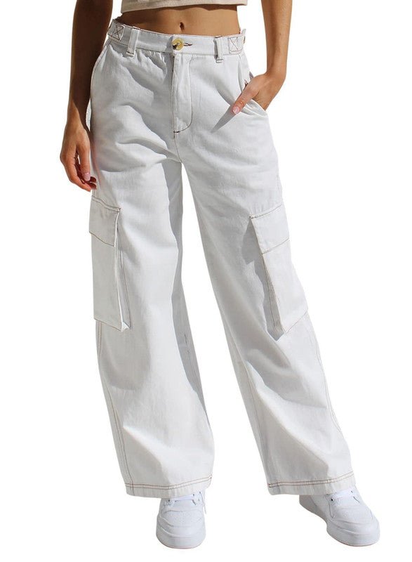 Pantalon cargo stylé pour femme
