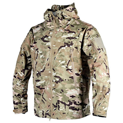 Veste d'extérieur déperlante à capuche