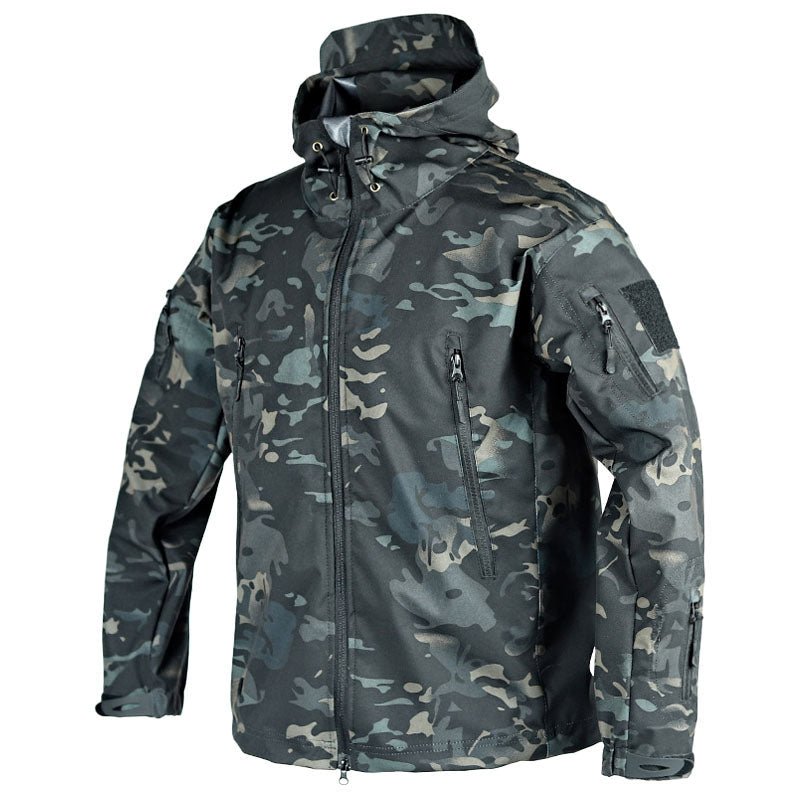 Veste d'extérieur déperlante à capuche