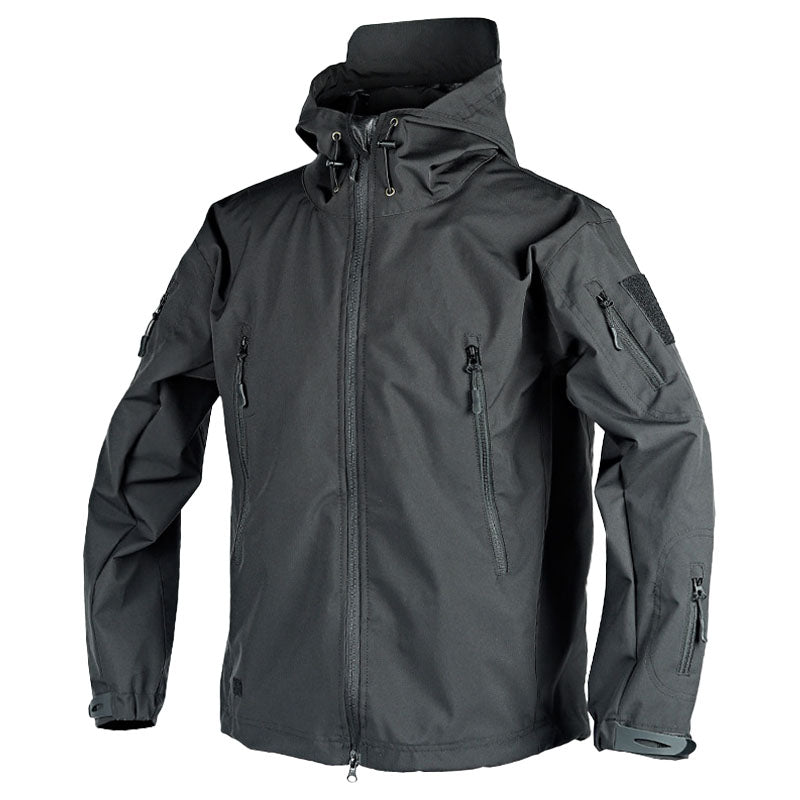 Wasserabweisende Outdoor-Jacke Kapuze - IdealeKleiden