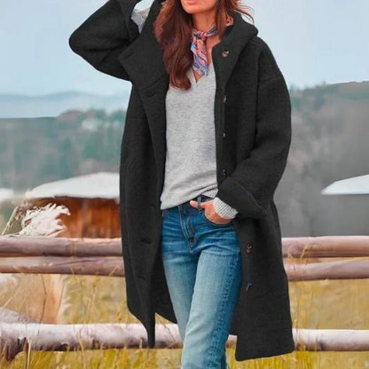 Grande veste polaire femme style outdoor