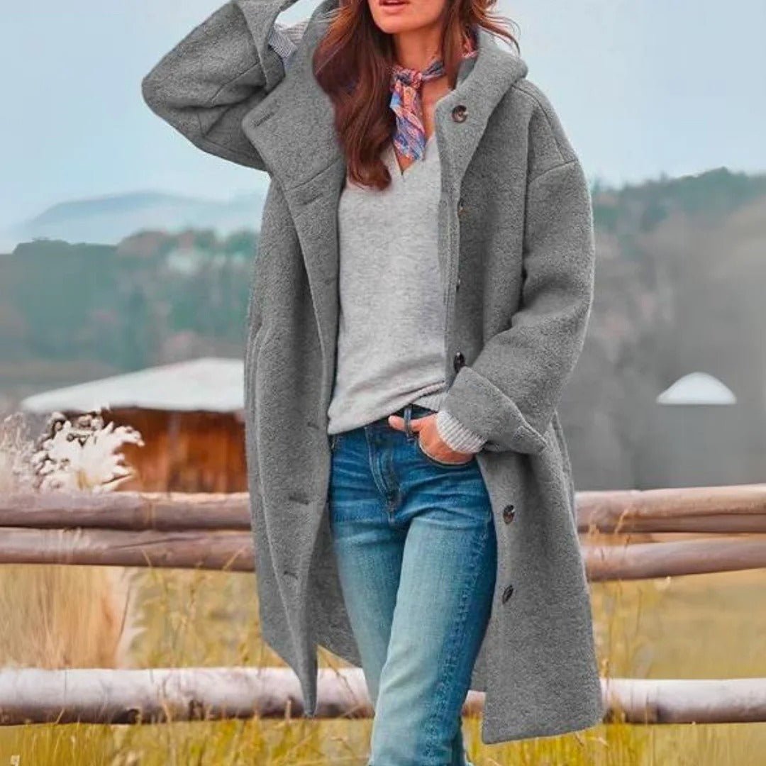 Grande veste polaire femme style outdoor