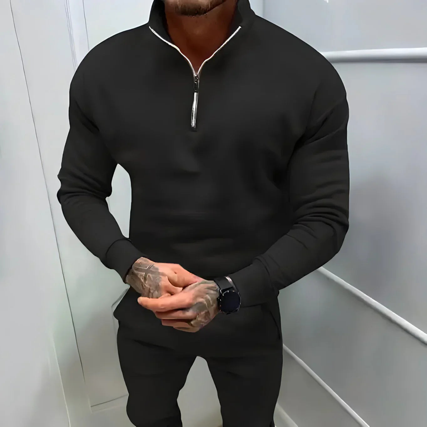 Pull-overs sportifs pour homme coupe moderne