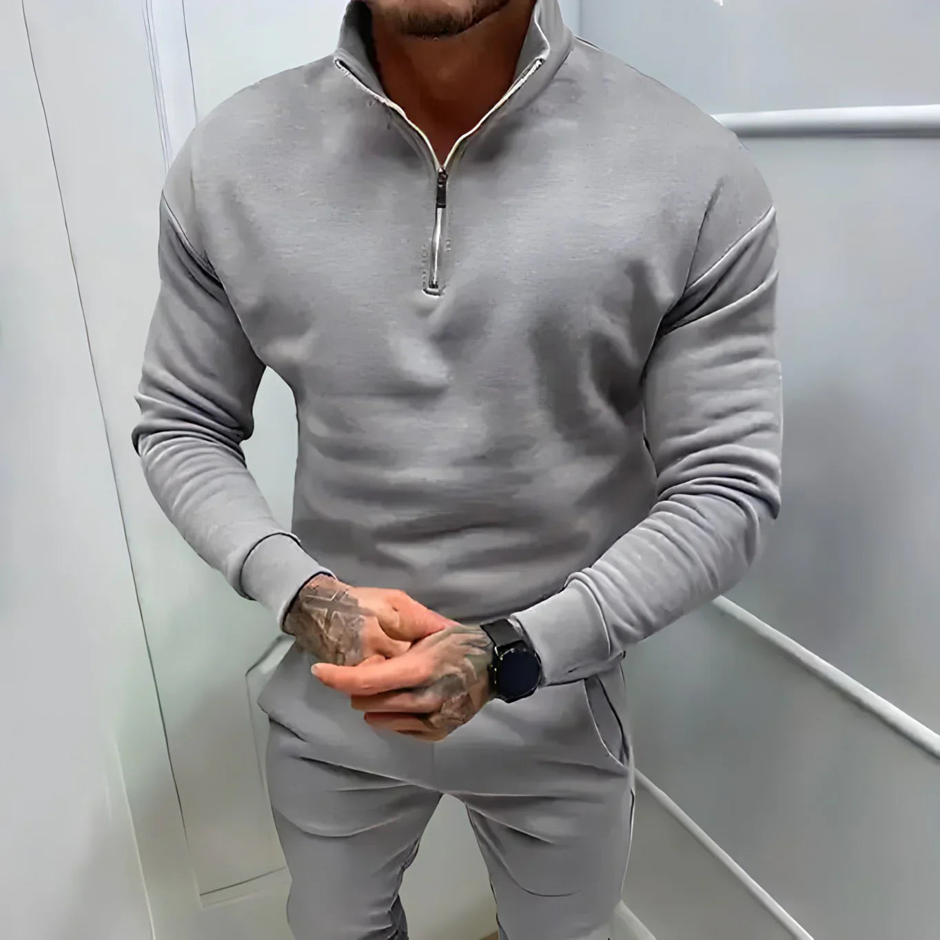 Pull-overs sportifs pour homme coupe moderne