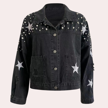 Veste en Jean Femme Automne Moderne Tendance