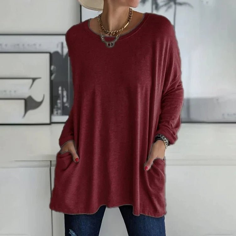 Pull oversize confortable pour femme