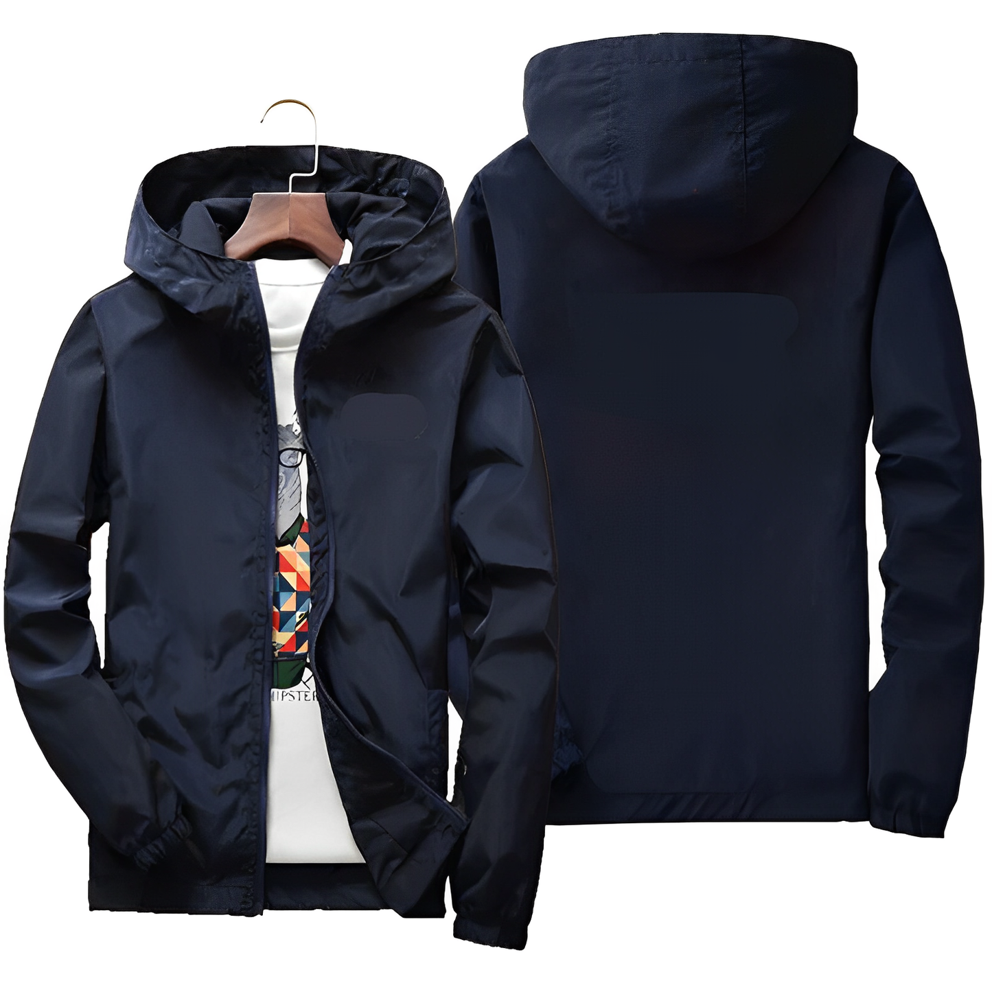 Veste coupe-vent homme pratique et sportive
