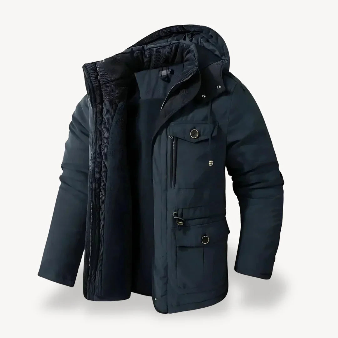 Veste d'hiver homme Robuste Isolation polaire