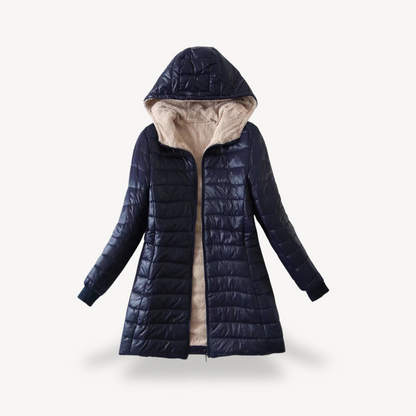 Veste d'hiver femme doublée Sherpa chaude
