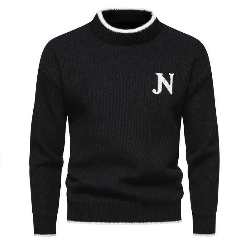 Pull Homme Tricoté Laine Moderne