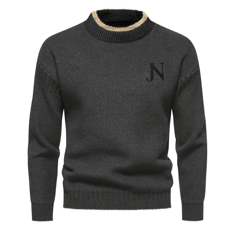 Pull Homme Tricoté Laine Moderne