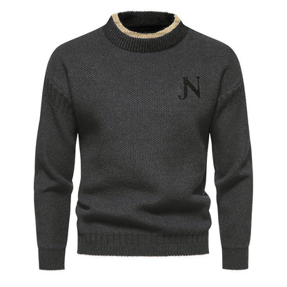 Pull Homme Tricoté Laine Moderne