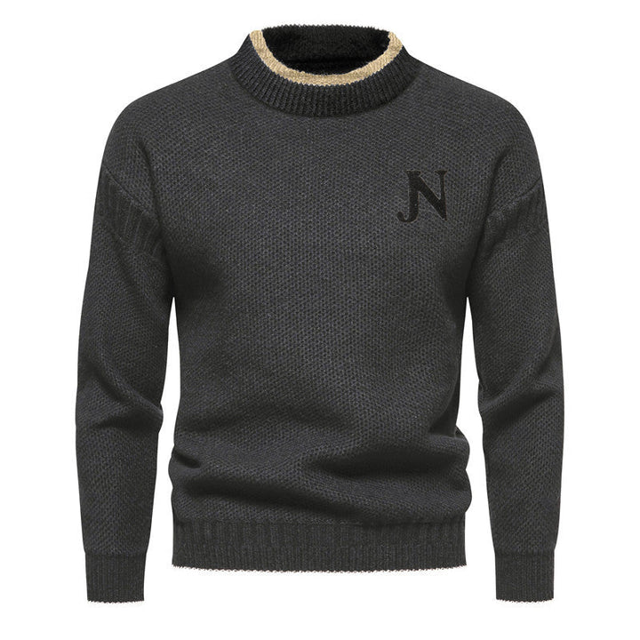 Pull Homme Tricoté Laine Moderne