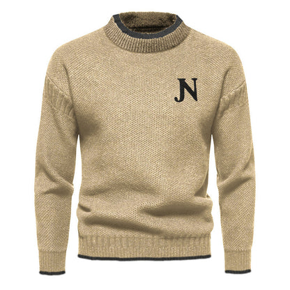Pull Homme Tricoté Laine Moderne