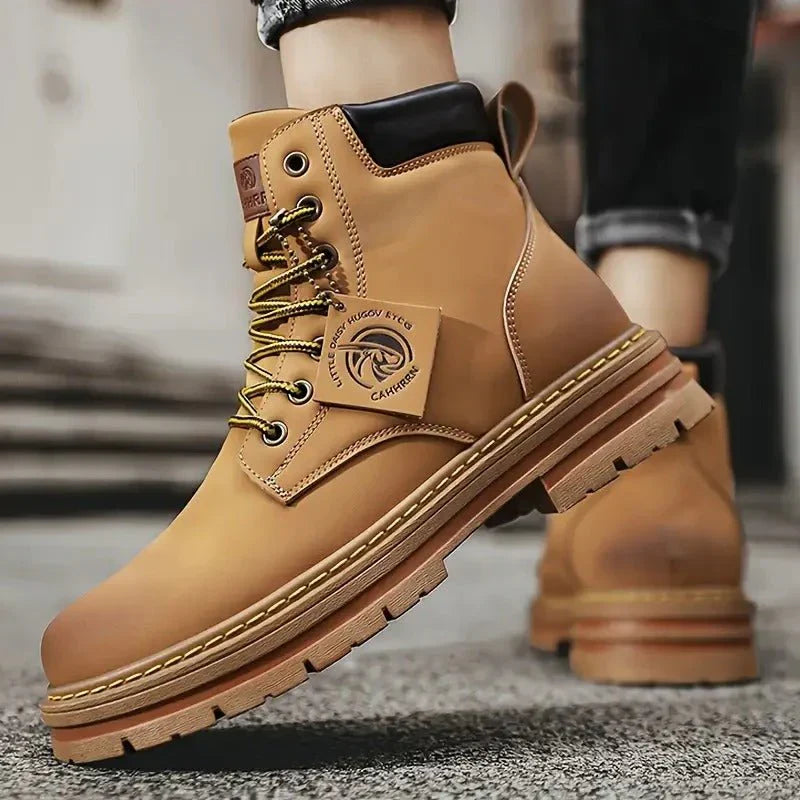 Nico - Stiefel Robust Wasserdicht Festen Halt - IdealeKleiden
