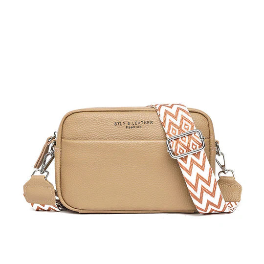 Sac bandoulière élégant en cuir pour femme